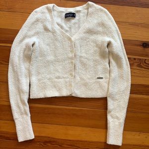 Abercrombie&Fitch Cardigan, white, XS
